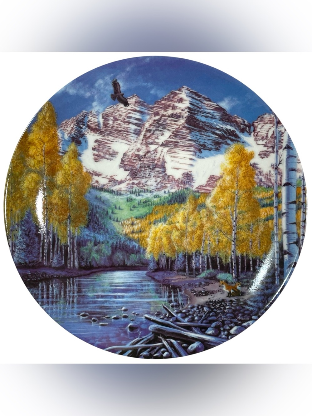 Vintage 1990s WS George - Nature’s Legacy Golden Majesty of the Rocky Mountains